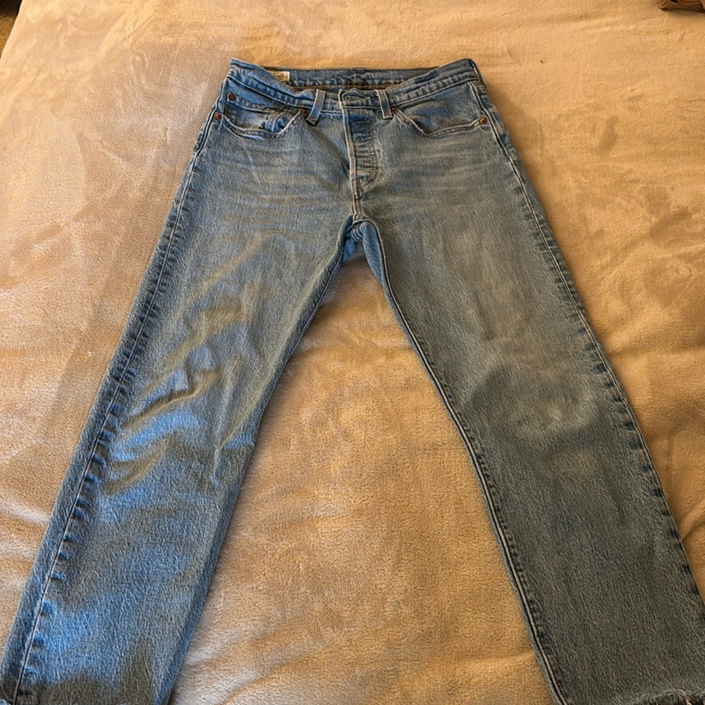 Levi’s 501 cropped length w27/l26